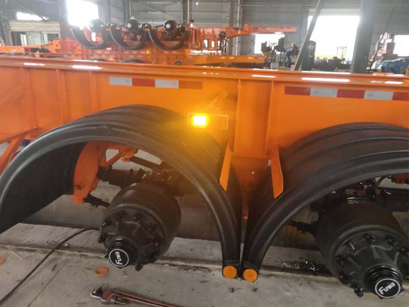Skeleton Semi Trailer Production Process Skeletal Trailer Production Line